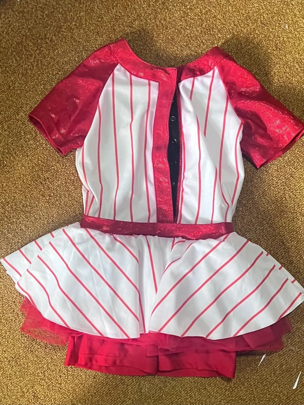 Revolution Dancewear Baseball Costume- Red